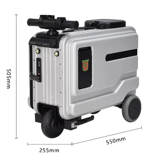 Electric Riding Hard Case Luggage factory
